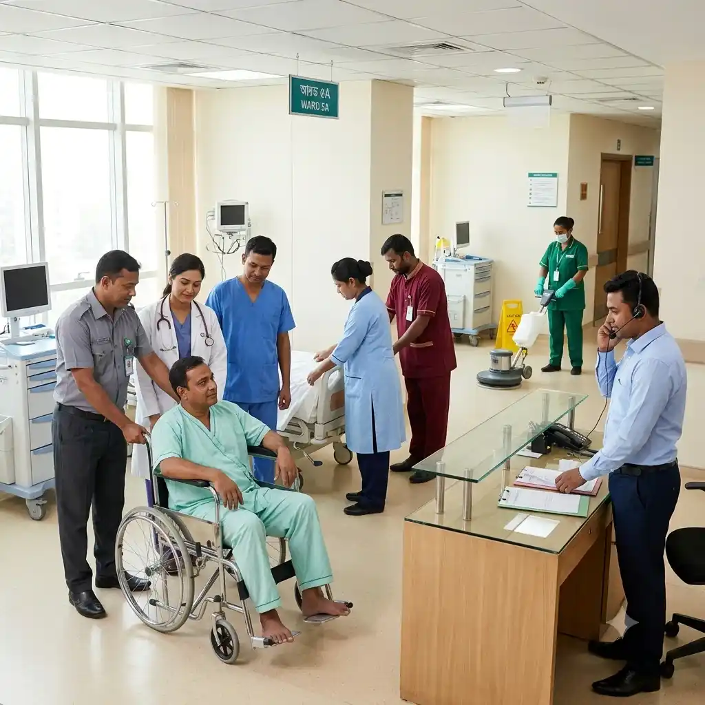 Hospital & Clinic Support Staff